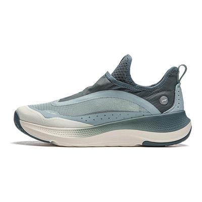 Soft Go Comfortable Versatile Durable Breathable Low-Top Running Shoes Men Sneakers Gray Blue AGLU153-5