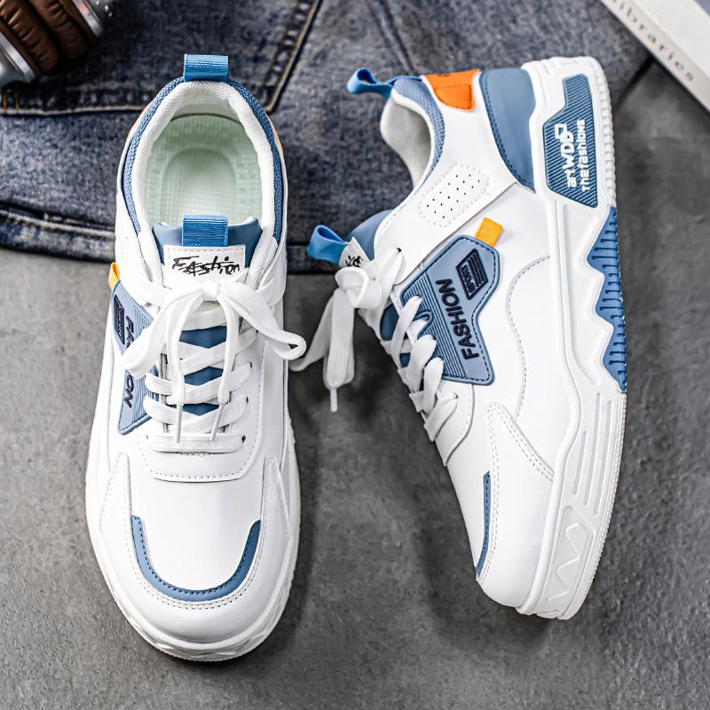 Herren Freizeitschuhe für alle Jahreszeiten Mode Skateboarden Studenten Bequeme Sneaker Jungen Trendige Schuhe mit weicher Sohle Atmungsaktiv