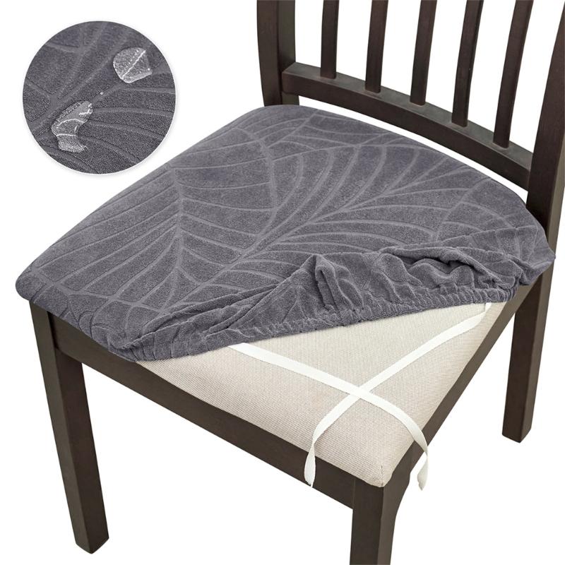 Stretchable Spill Proof Chair Slipcovers with High Elastics Polyester Fabric for Home Hotel Dining Room Furniture