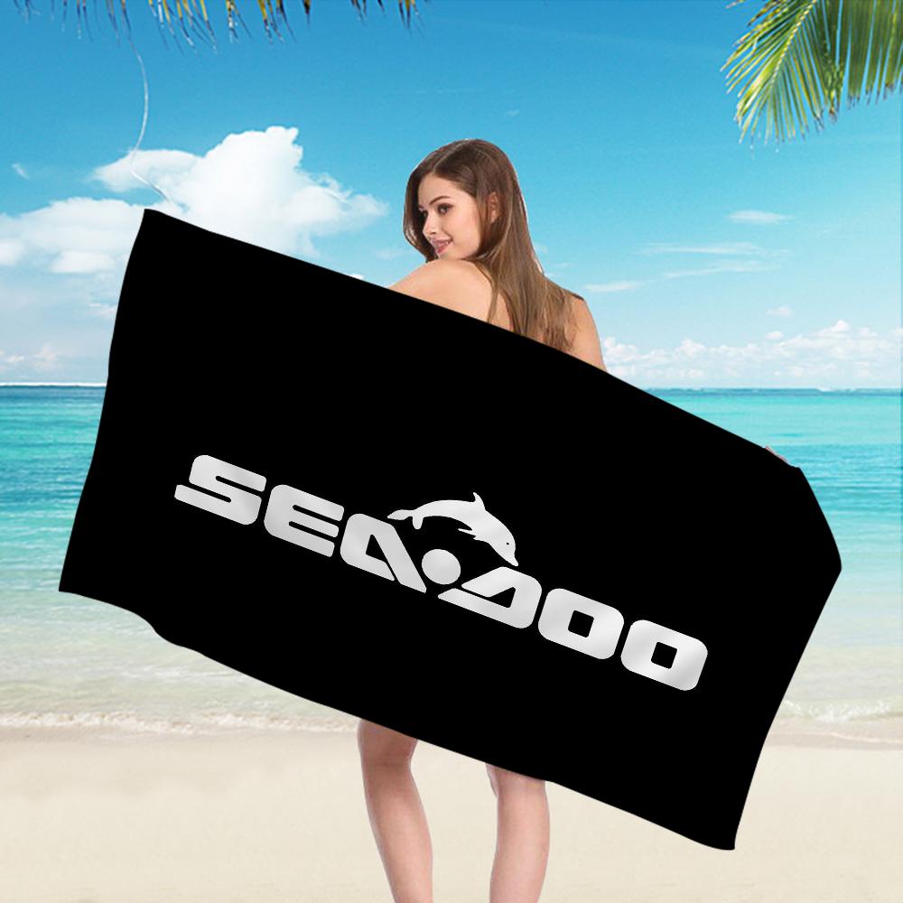 S-Sea D-Doo Seadoo Microfiber Beach Towel Absorbent Quick dry Soft Yoga Swimming Resort Mountain Climbing Towel