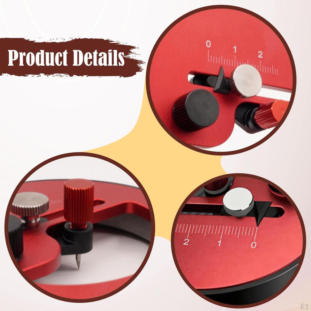 Circular Cutter Stepless Adjustable with Storage Case Rotary 1 Blade