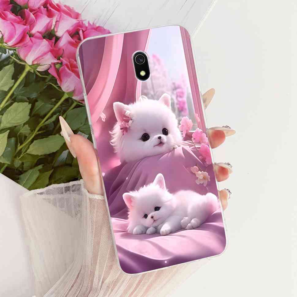 For Xiaomi Redmi 8A Casing 6.22" Cute Cat Painted Cover Soft Silicone Phone Case For Xiaomi Redmi8A Redmi 8A Back Cover Capa