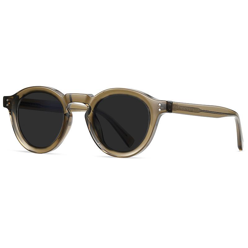 Retro Small Round Anti Blue Light Photochromic Glasses For Men Women High Quality Acetate Brand Design Glasses Frame