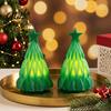 Decorative Tree for Dorm Christmas Lamp, Light Up Mini Xmas Night Light, Festive Atmosphere Battery Operated Holiday Tabletop Decoration Winter Indoor
