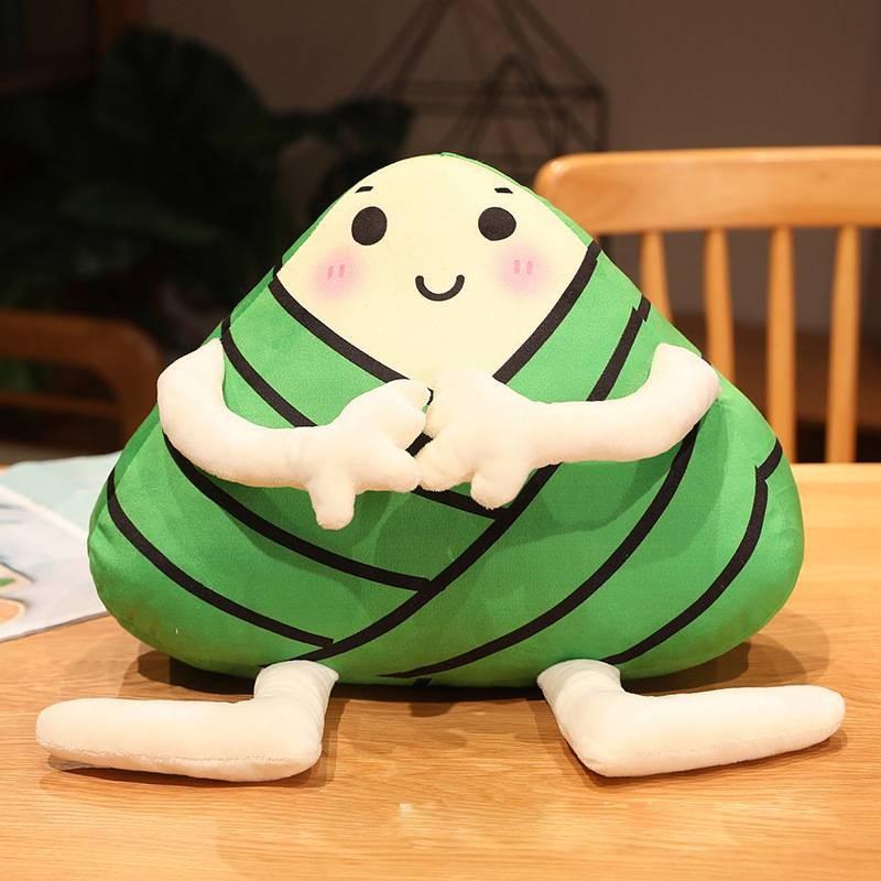 Dragebåtfestival Zongzi Plysj Kosedyr Romdekorasjon Barnegave Birtnday