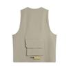 Li Ning Wade Series Solid Color Zipper Breathable Versatile Casual Vest Men Vest Brown AMDV013-5