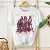 Y2K Singer Graphic Print Tshirt Fashion Hip Hop Girl Group T Shirt Haraju Kukorean Ulzzang Short Sleeve Tees for Women Unisex