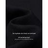 INMAN Black Sleeveless Drape Neck Dress