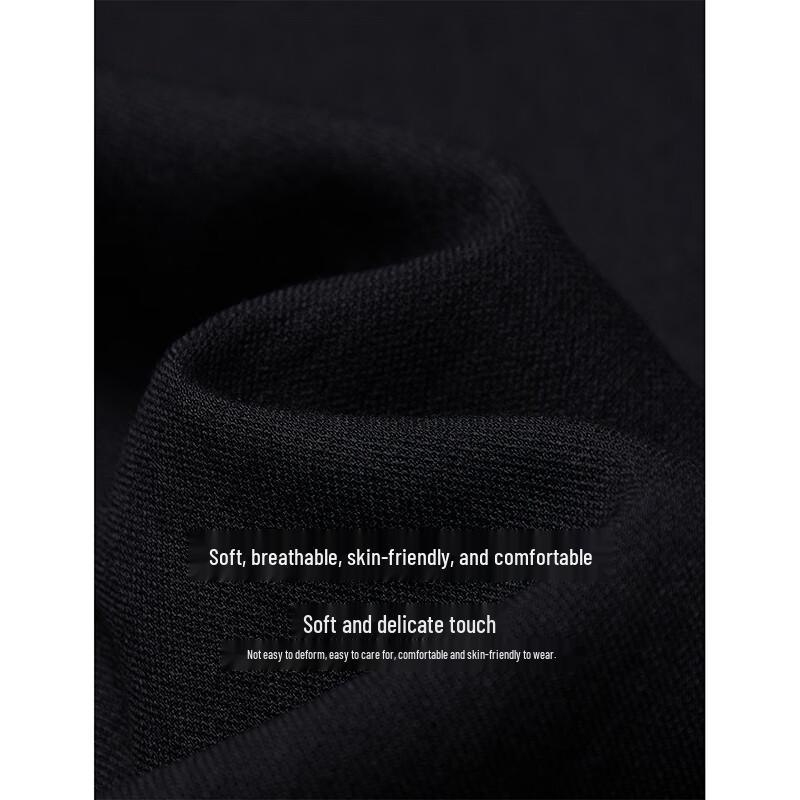INMAN Black Sleeveless Drape Neck Dress