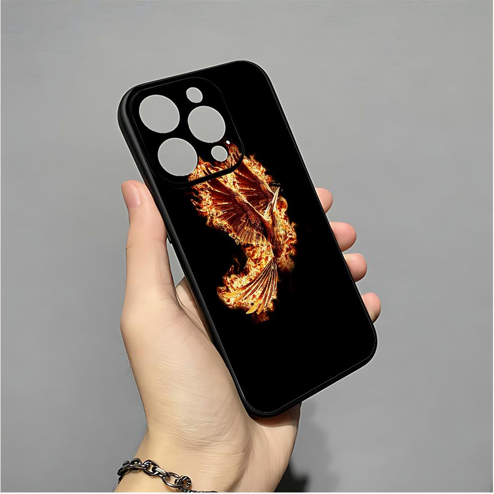 Film The H-Hunger Games Phone Case For IPhone 16,15,14,13,12,11,XS,XR,X,8,7,Pro,Max,Plus,mini Silicone Black Cover