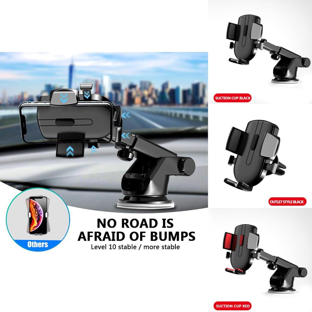 Verbesserter Vakuum-Saugnapf Auto-Handyhalter Sicher und Fest