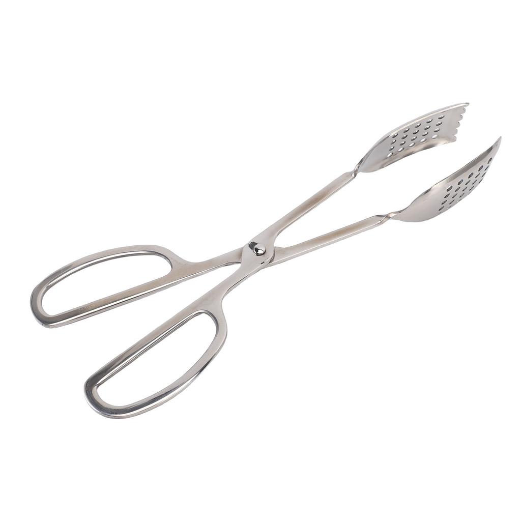 Serving Tong for Buffet Party Catering 304 Stainless Steel Bread Clip Salad Tong for Home Kitchen Barbecue