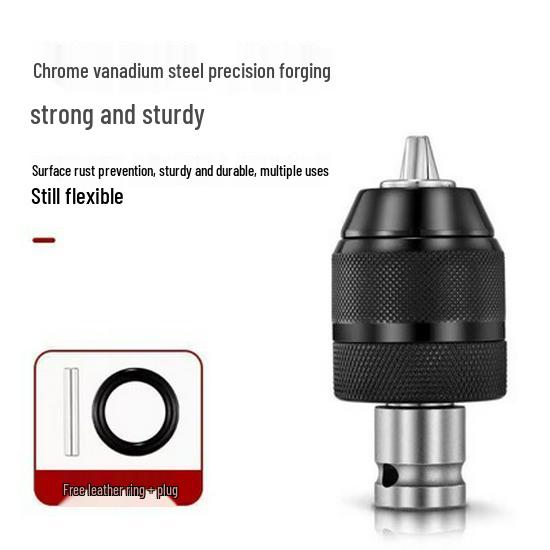 Ratchet Self-Locking Chuck Set (2-13mm) for Electric Wrench Reverse Thread