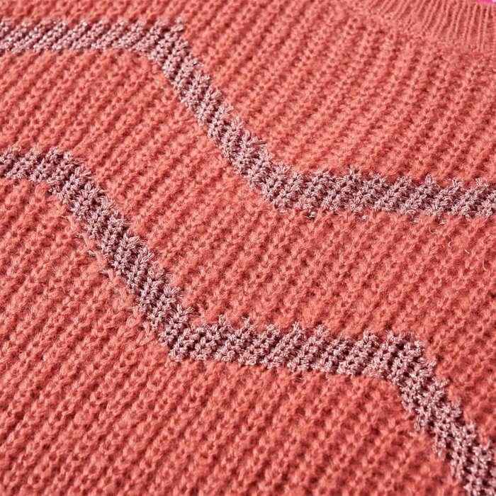 Pull-over tricoté pour enfants rose moyen 92/104/116/128/140