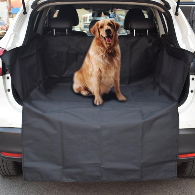 Car Boot Liner, Waterproof Dog Car Seat Cover, Pet Universal Size Protector Mat Non-Slip Car Boot Mat Pet Cushion