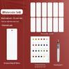 Feile Watercolor Sticky Notes & Bookmark Set: DIY Chinese Style Painting Kit for Kids