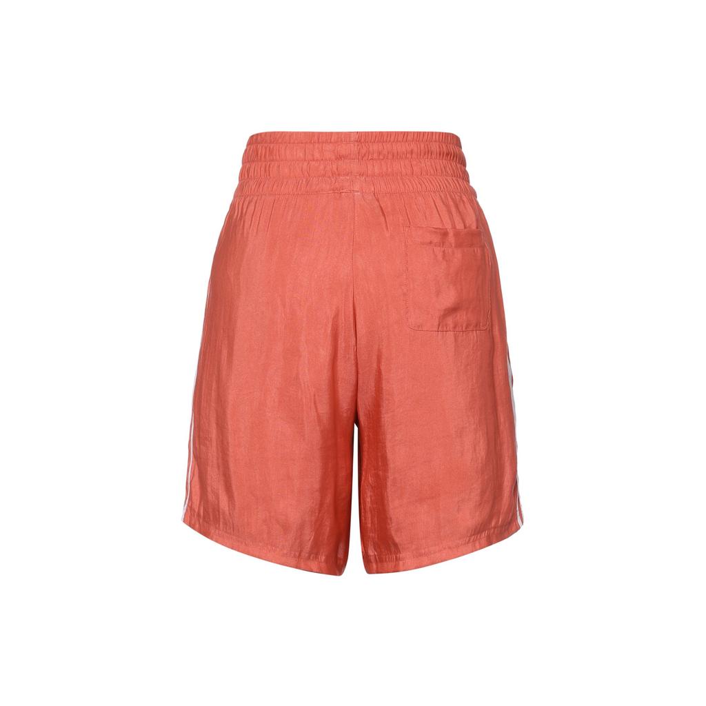 adidas Originals Satin Shorts Three Stripes Sports Shorts Women Shorts Red FM2631