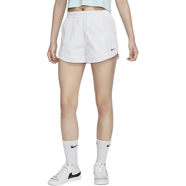 New Nike Windrunner Casual Shorts Women's White FV7501-100