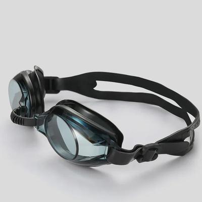 Swimming Goggles Anti-fog Anti-ultraviolet High-definition Flat Mirror Adult Boys Girls Silicone Adjustable  Without Restraint