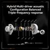 Fanmusic ooopusX Op.24 2DD+4BA Hybrid In-Ear Headphones Wired Monitor Earphones Type C Microphone