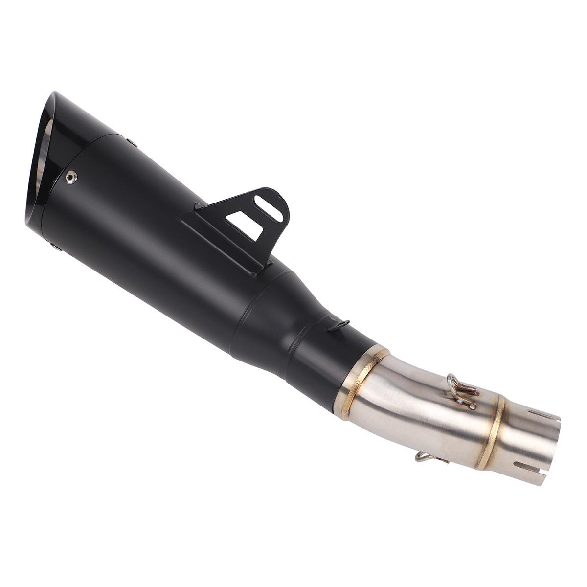 Slip on Exhaust Midpipe System Muffler Link Middle Pipe Escape For KAWASAKI Z400 Ninja 400 Ninja 500 Z500 2017-2025 Loud A
