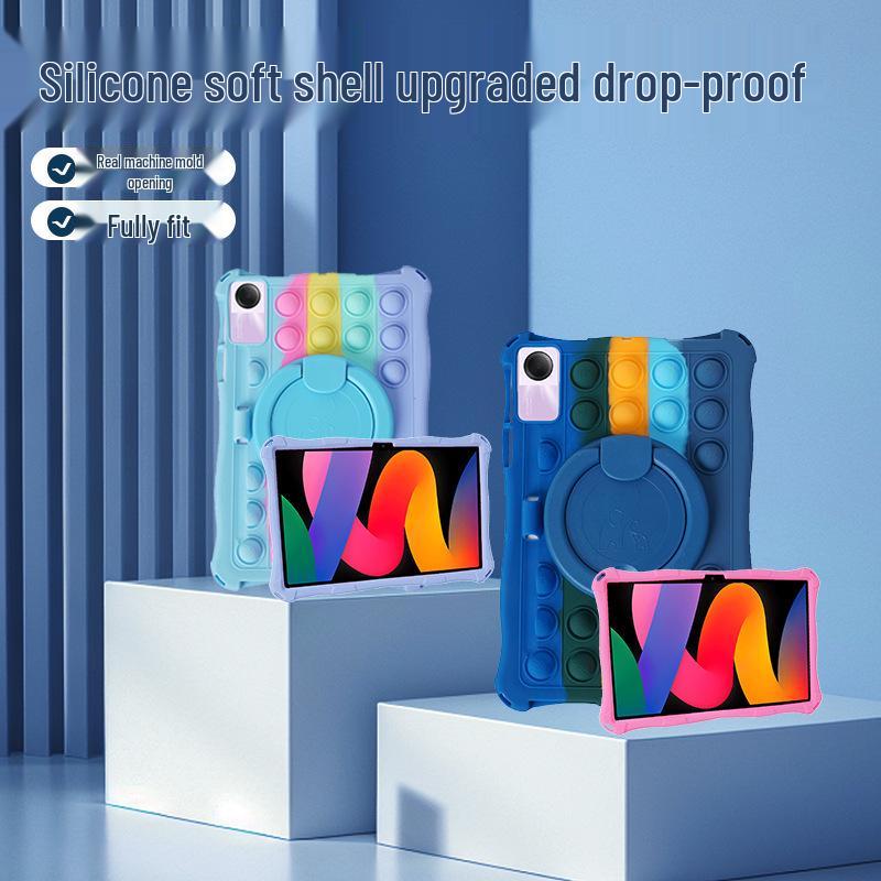 Capa de Silicone à Prova de Queda para Redmi Pad de 11 Polegadas para Tablets Xiaomi e SE de 2023