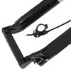 Mountain Bike Front Fork 26in Air Fork Bicycle Shock Absorbing Front Fork Tapered Remote Lockout Black Tube