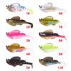 T Tail Jumping Fish 4cm 14g Lures Plastic Artificial Wobbler Soft Fishing Bait