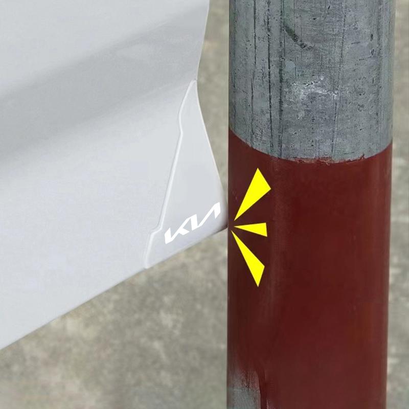 2Pcs Car Door Anti-scratch Sticker Auto Protective Decals Valve For KIA K5 K9 Sorento Ceed Sportage Carnival Stinger Forte Niro sdvc80