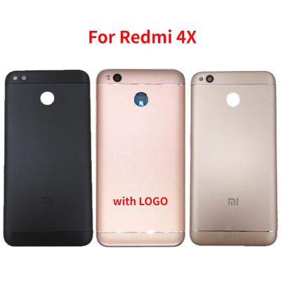 For Xiaomi Redmi 4X Back Battery  Rear Door Housing  with Camera Lens+Side