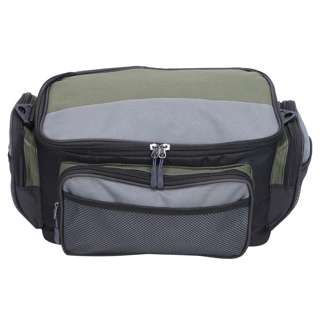 Large Capacity Square Fishing Storage Bag Polyester Bait Bag Fishing Accessories