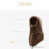 Winter Warm Windproof Cycling Full Face Ski Mask Double Sided Fleece Neck Gaiter Hooded Scarf Warmer