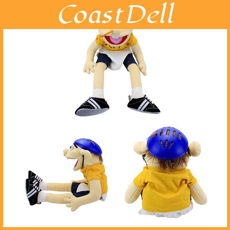 Soft And Skin-friendly Jeffy Cartoon Plush Hand Puppet Toy For Kids And Adults Perfect Christmas And Birthday Gift!
