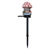 LED Solar Fairy-Tale Mushroom Cottage Garden Light Mushroom House Statue Lawn Lights for Yard Patio Pathway Lawn Flower Bed