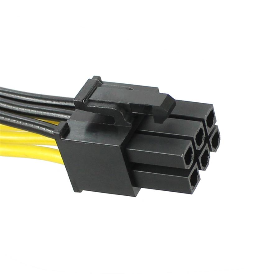 2pc S7 S9 to 5X PCI-E PCIe 6Pin GPU Graphics Card Splitter Power Cable For Miner