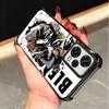 Anime Bleach Desgin Plating Phone Case For Xiaomi Poco X5 X6 X7 X8 Pro Max F8 Ultra F7 M8 M7 M5S Redmi 15C 15 14C 13C 13 X3 12C