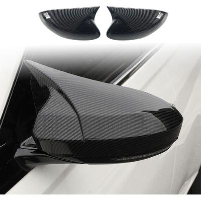 For Nissan Altima 2019-2024 & Sentra 2020-2024 Ox Horn Rear View Side Mirror Cover Car Side Rear View Mirror Guard Cover Auto Exterior Decoration