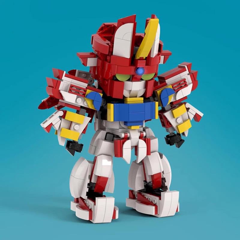 Building Block Compatible Sd Super Light Messenger, Build Model Building Block Puzzle Children Assemble Toys