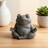 Rana Gordita Meditando Rana Zen Figuras Capibara Estatua Animal Espiritual Escultura Decoración Hogar Oficina Un Regalo Perfecto