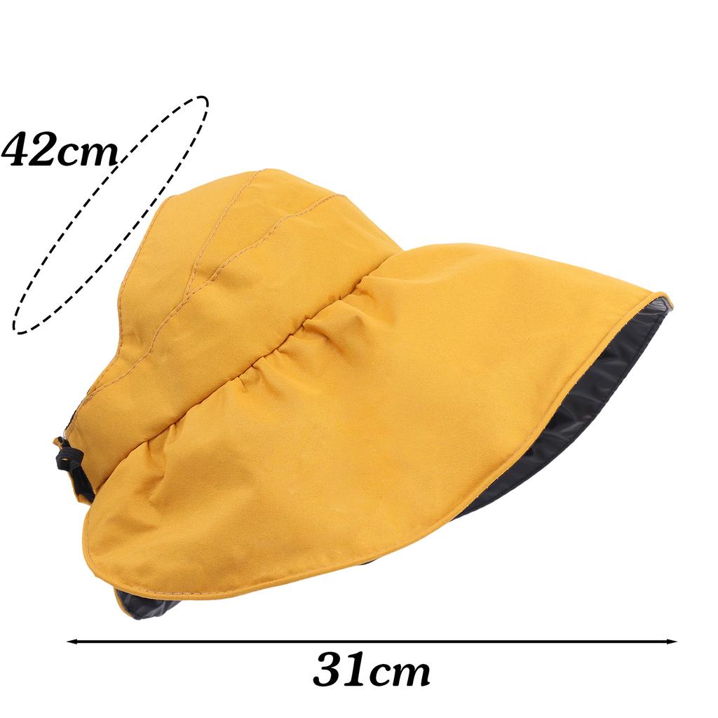 2025 New Summer Empty Top Wide Brim Sun Hat for Women Anti UV Sunscreen Bucket Hat Female Sun Protection Outdoor Beach Cap