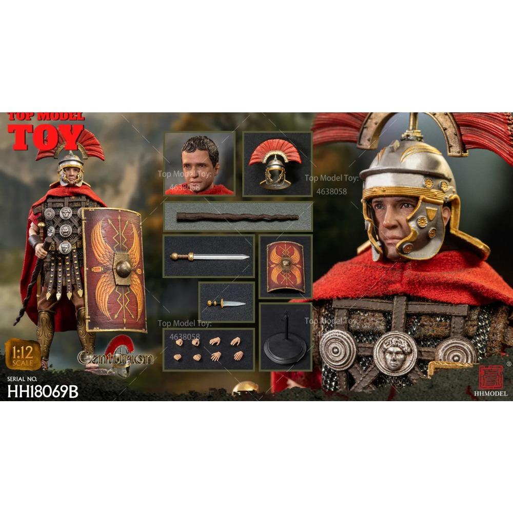 HHMODEL HH18069 HH18070 HH18071 1/12 Imperial Legion Centurion Flagbearer Male Soldier Model 12'' Action Figure Full Set