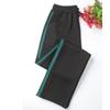 Side strip sports women's casual pants Zhengzhou women's pants drape mother pants new Tencel cotton middle-aged and thin