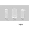30pcs Transparent Dried Flower Bookmarks Diy Bookmark For Students Wishing Bottle Stickers Flower Page Clips Kids Gift Bookmark
