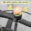 Desen animat Hamburg pentru biciclete Clopoțel Cartofi prăjiți Sandwich MTB Clopoțel Ghidon Clopot de siguranță Ciclism Accesorii minunate pentru biciclete