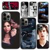 The Vampire Diaries Blood Damon Phone Case for iPhone 17 Air 16 PRO MAX 15 14 PLUS 11 12 13 Cover Fundas Shell