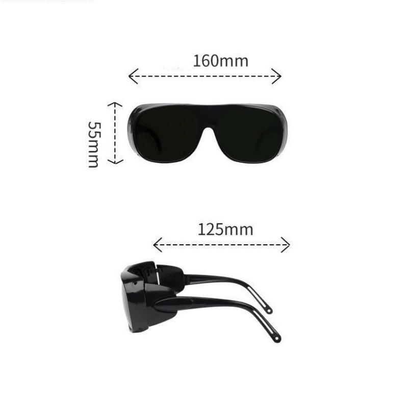 Non-polarized Welding Glasses Auto Darkening Safety Welder Dustproof, Impactproof and Windproof Welding Equipment Protective Accessories