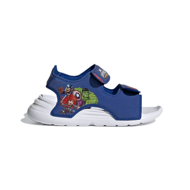 Adidas Swim Sandals Comfortable Casual Durable Low-Top Toddler Shoes Baby Shoes Blue FY8958