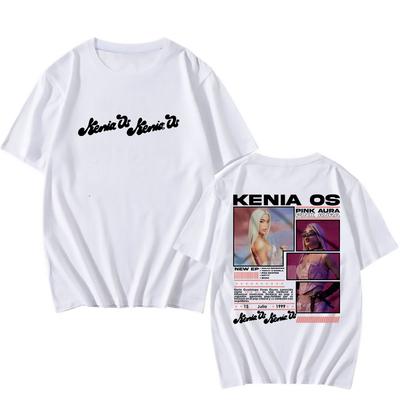 2024 Kenia Os T-Shirt for Spring/Summer Harajuku Aesthetic Tee-shirt Ropa De Mujer Casual Tshirt Sudaderas Cotton O-neck Clothes