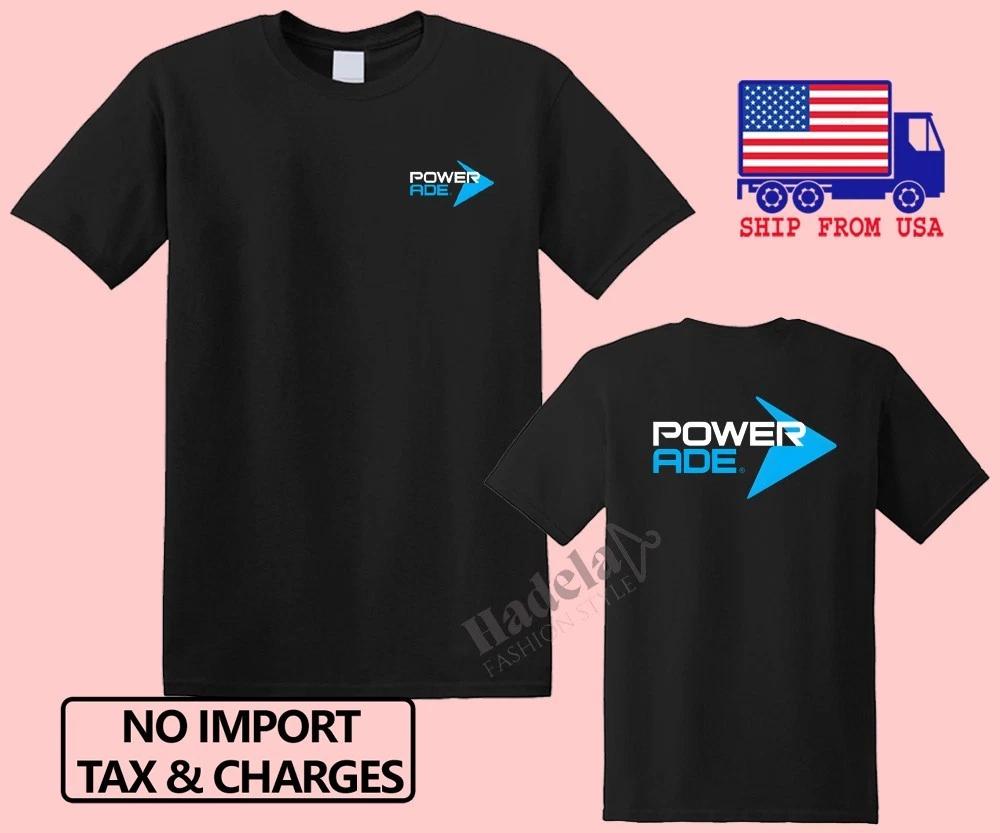 Powerade Power Ade Energy Drink Men s Black Size S-5XL S