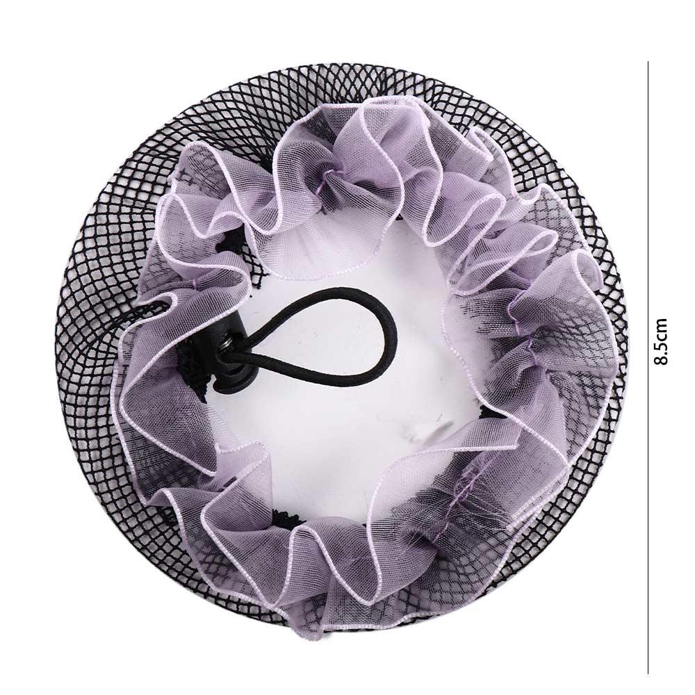 Lace Adjustable Hairbands Ballet Bun Hair Nets Hair Holder Girls Drawstring Snoods Ponytail Holder